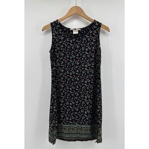 Vintage Loco Lindo Smell The Flowers Dress Sz S Ditsy Floral Iconic Print